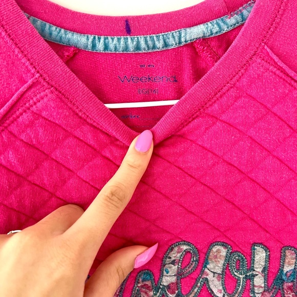 Gorgeous Pink crew neck - Picture 2 of 3